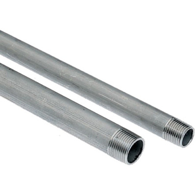 RS PRO Threaded Steel & Stainless Steel Pipe, 2m Long, 33.24mm Nominal Outer Diameter, 1 in BSPT Connection