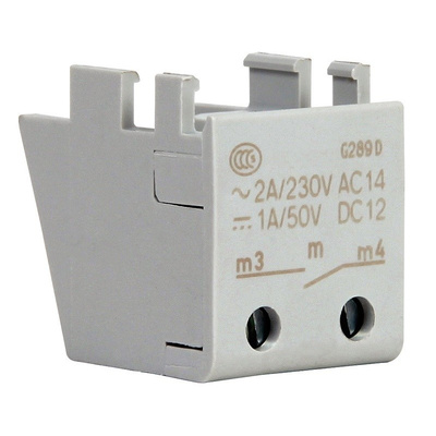 30 V dc, 230 V ac Auxiliary Contact Circuit Trip for use with 1492-D DC Circuit Breaker, 188 Regional Circuit Breakers