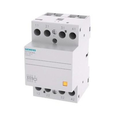 Siemens 5TT Series Contactor, 24 V ac/dc Coil, 4-Pole, 40 A, 4NC, 400 V ac