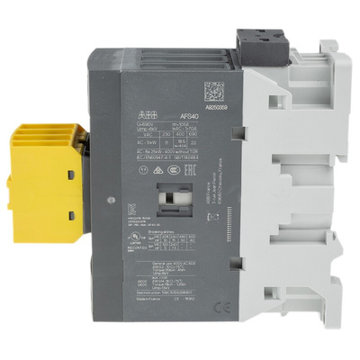 ABB Jokab AFS Series Contactor, 100 to 250 V ac/dc Coil, 3-Pole, 70 A, 3NO, 600 V ac