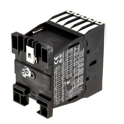 Eaton Contactor, 24 V dc Coil, 3-Pole, 12 A, 3 kW, 3NO, 400 V ac