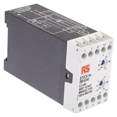 RS PRO Soft Starter, Soft Start, 2.2 kW, 230 V ac, 1 Phase