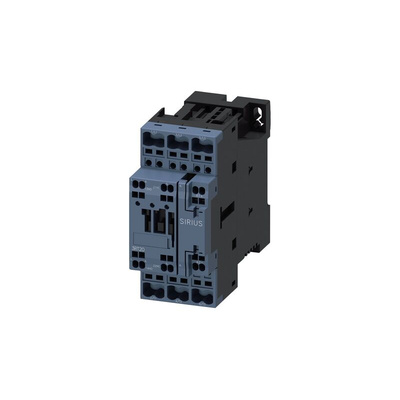 Siemens Contactor, 3-Pole, 7.5 kW, 1NO + 1NC