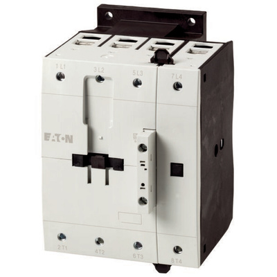 Eaton Contactor, 400 V Coil, 4-Pole, 170 A, 63 kW