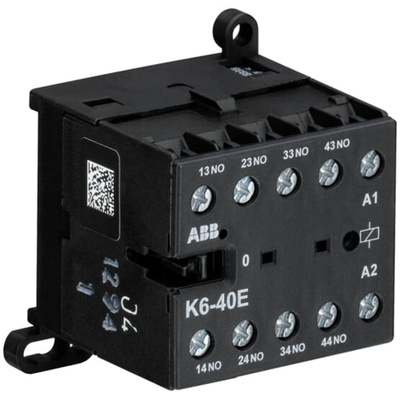 ABB Contactor Relay, 4 A, 4NO