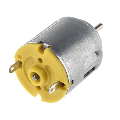 RS PRO Brushed DC Motor, 1.21 W, 1.5 → 3 V dc, 10.4 gcm, 8200 → 14000 rpm, 2mm Shaft Diameter