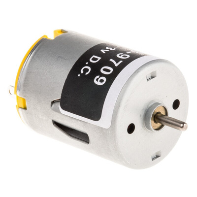 RS PRO Geared, 1.6 W, 1.5 → 3 V dc, 20 gcm, 7800 rpm, 2mm Shaft Diameter