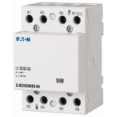 Eaton DILM Series Installation Contactor, 230 V ac Coil, 4N/C