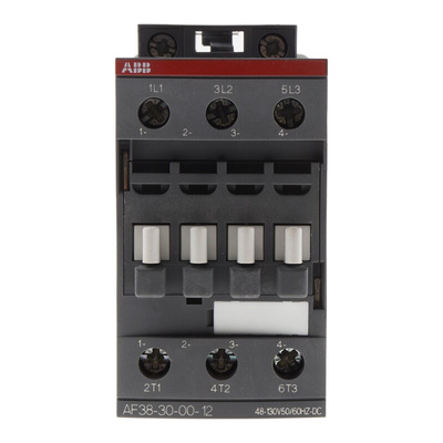 ABB AF Series Contactor, 230 V ac Coil, 3-Pole, 24 A, 18.5 kW, 3NO, 690 V ac