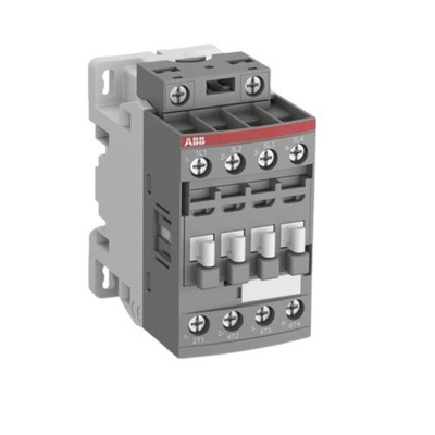 ABB AF Series Contactor, 230 V ac Coil, 4-Pole, 30 A, 7.5 kW, 4NO, 690 V ac