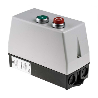 RS PRO DOL Starter, DOL, 7.5 kW, 230 V ac, 3 Phase, IP65