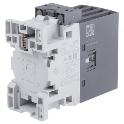 ABB AF Series Contactor, 250 → 500 V ac/dc Coil, 4-Pole, 55 A, 18.5 kW, 4NO, 690 V ac