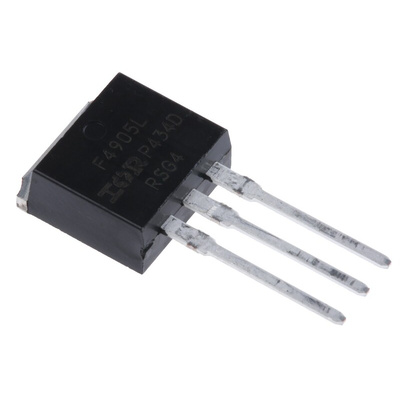 P-Channel MOSFET, 74 A, 55 V, 3-Pin I2PAK Infineon IRF4905LPBF