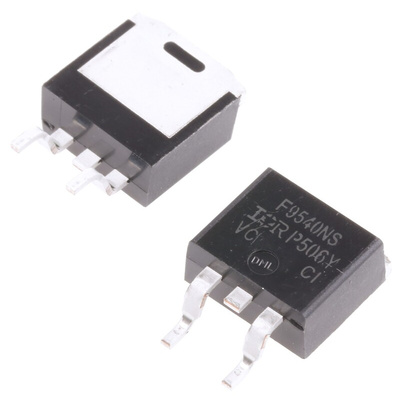 P-Channel MOSFET, 23 A, 100 V, 3-Pin D2PAK Infineon IRF9540NSPBF