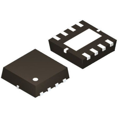 Dual N-Channel MOSFET, 26 A, 30 V, 8-Pin Power 33 onsemi FDPC8013S