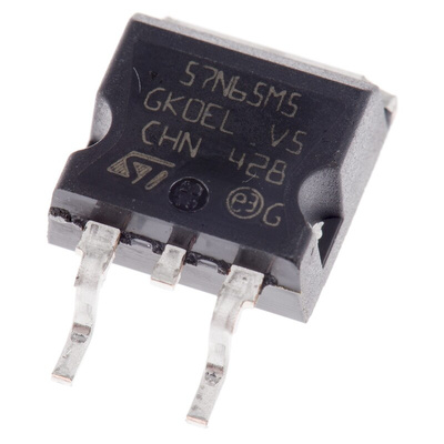 N-Channel MOSFET, 42 A, 710 V, 3-Pin D2PAK STMicroelectronics STB57N65M5