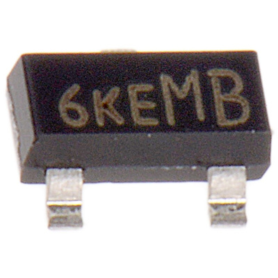 P-Channel MOSFET, 185 mA, 60 V, 3-Pin SOT-23 Vishay TP0610K-T1-GE3