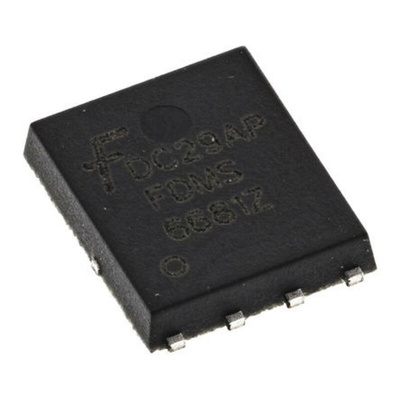 N-Channel MOSFET, 48 A, 80 V, 8-Pin PQFN8 onsemi FDMS3572
