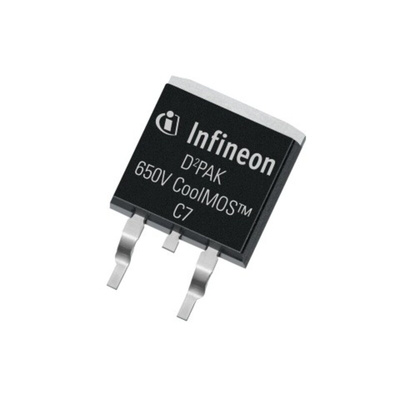 N-Channel MOSFET Transistor & Diode, 145 A, 700 V, 3-Pin D2PAK Infineon IPB65R065C7ATMA2