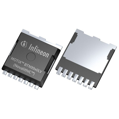 Dual N/P-Channel-Channel MOSFET, 115 A, 40 V, 7-Pin PG HSOF-7 Infineon BTN9990LVAUMA1