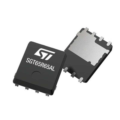 GaN N-Channel MOSFET Transistor, 25 A, 750 V, 4-Pin PowerFLAT 5x6 HV STMicroelectronics SGT65R65AL