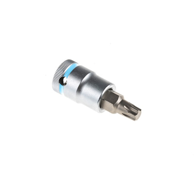 Wera 1/2 in Drive Bit Socket, Torx Bit, T50, 60 mm Overall Length