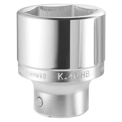 Facom 3/4 in Drive 36mm Standard Socket, 6 point, 59 mm Overall Length