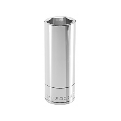 Facom 1/2 in Drive 32mm Deep Socket, 6 point, 77 mm Overall Length