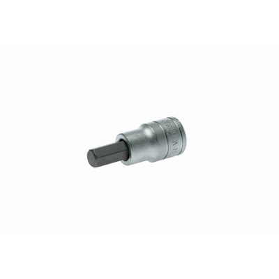Teng Tools 1/2 in Drive Bit Socket, Hex Bit, 10mm