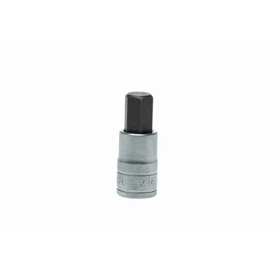 Teng Tools 1/2 in Drive Bit Socket, Hex Bit, 14mm