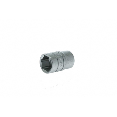 Teng Tools 1/2 in Drive 18mm Standard Socket, 6 point, 38 mm Overall Length
