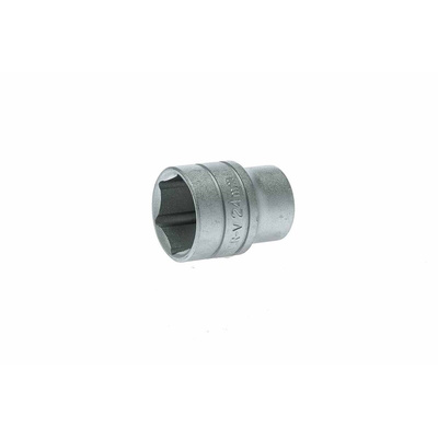 Teng Tools 1/2 in Drive 24mm Standard Socket, 6 point, 40 mm Overall Length