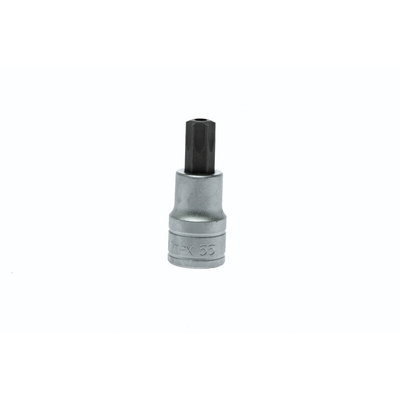 Teng Tools 1/2 in Drive Bit Socket, Tamperproof Torx Bit, T55