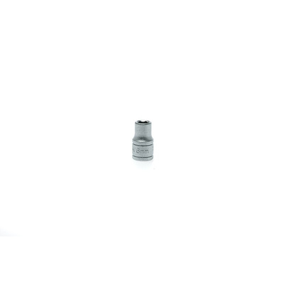 Teng Tools 1/4 in Drive 6mm Standard Socket, 6 point, 25 mm Overall Length