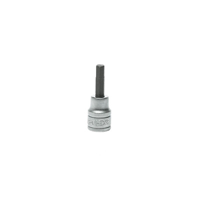 Teng Tools 3/8 in Drive Bit Socket, Hex Bit, 6mm