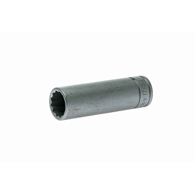 Teng Tools 1/2 in Drive 17mm Deep Socket, 12 point, 79 mm Overall Length