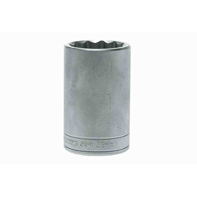 Teng Tools 1/2 in Drive 36mm Deep Socket, 12 point, 79 mm Overall Length