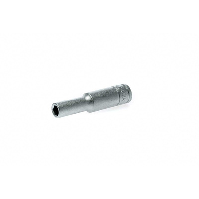 Teng Tools 1/4 in Drive 5.5mm Deep Socket, 6 point, 49.5 mm Overall Length