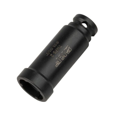 SKF 1/2 in Drive 25mm Axial Lock Nut Socket, 25 mm Overall Length