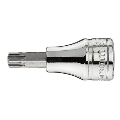 Facom 3/8 in Drive Bit Socket, Torx Bit, T55, 52.5 mm Overall Length