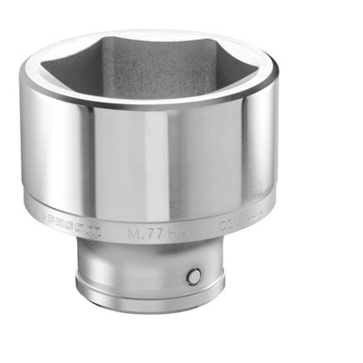 Facom 1 in Drive 100mm Standard Socket, 6 point, 150 mm Overall Length