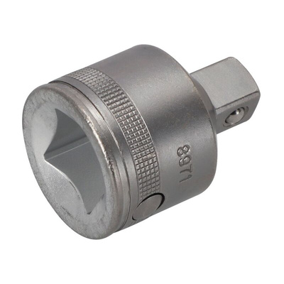 Bahco 3/4 in Drive 1/2in Adapter, Square, 58 mm Overall Length