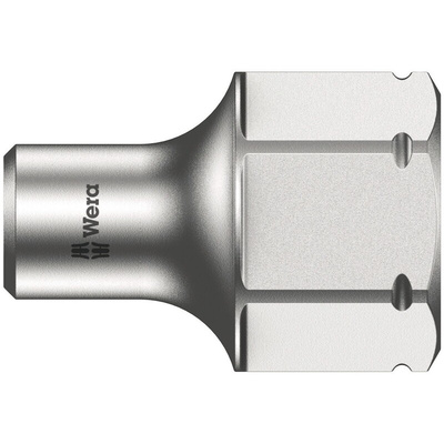 Wera 1/4 in Drive 4mm Standard Socket, 6 point, 18 mm Overall Length