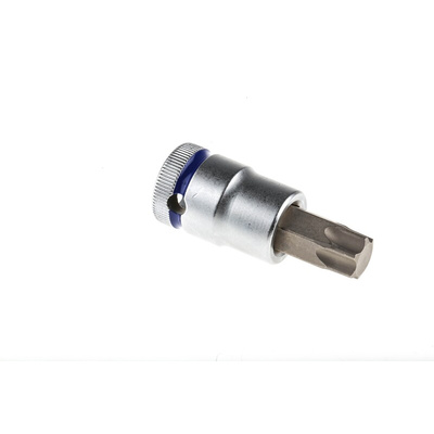 Wera 1/2 in Drive Bit Socket, Torx Bit, T60, 60 mm Overall Length