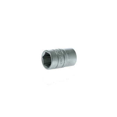 Teng Tools 1/2 in Drive 17mm Standard Socket, 6 point, 38 mm Overall Length