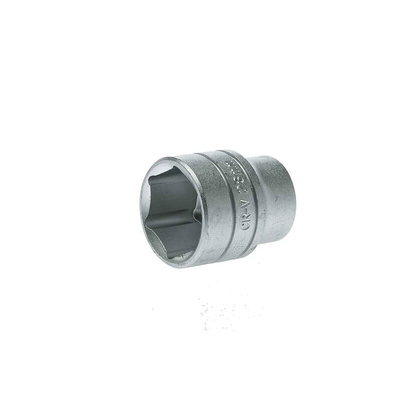 Teng Tools 1/2 in Drive 28mm Standard Socket, 6 point, 43 mm Overall Length