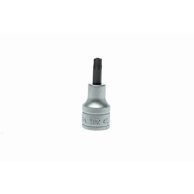 Teng Tools 1/2 in Drive Bit Socket, Tamperproof Torx Bit, T40