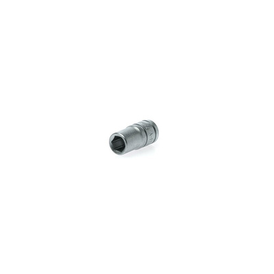 Teng Tools 1/4 in Drive 7mm Standard Socket, 6 point, 25 mm Overall Length