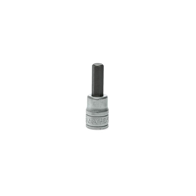 Teng Tools 3/8 in Drive Bit Socket, Hex Bit, 8mm
