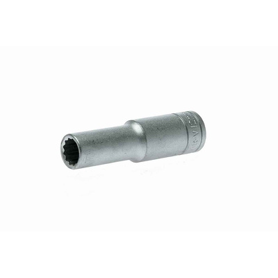 Teng Tools 1/2 in Drive 12mm Deep Socket, 12 point, 79 mm Overall Length